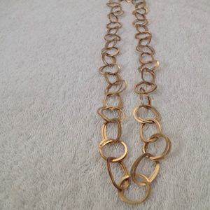 Gold Circle Necklace